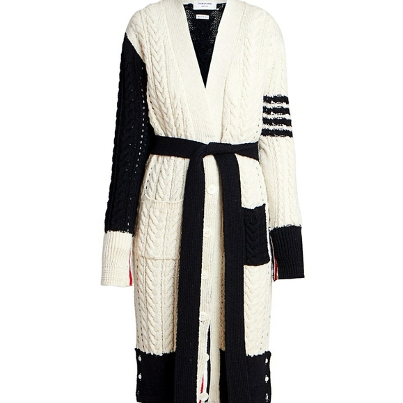 ❌❌SOLD❌❌2020 Thom Browne Long V neck Cardigan 38 - Picture 3 of 11
